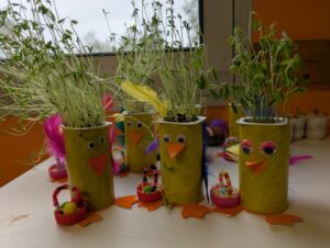 🐣 Pâques en douceur : bricolage et gourmandise en maternelle ! 🥕